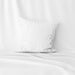 Free Front View Of White Pillow Cover Mockup Psd
