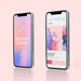 Free Full Screen Smartphone Mockup Design Psd