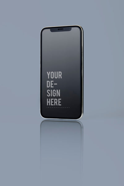 Free Full Screen Smartphone Mockup Design Psd