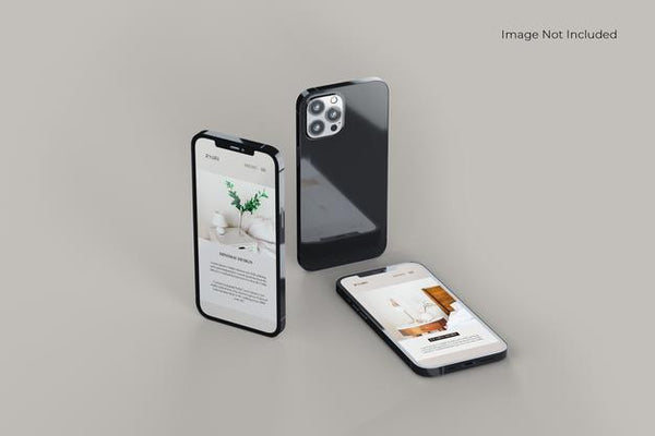 Free Full Screen Smartphone Mockup Design Psd