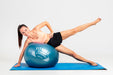 Free Full Shot Woman Training With Fitness Ball Psd