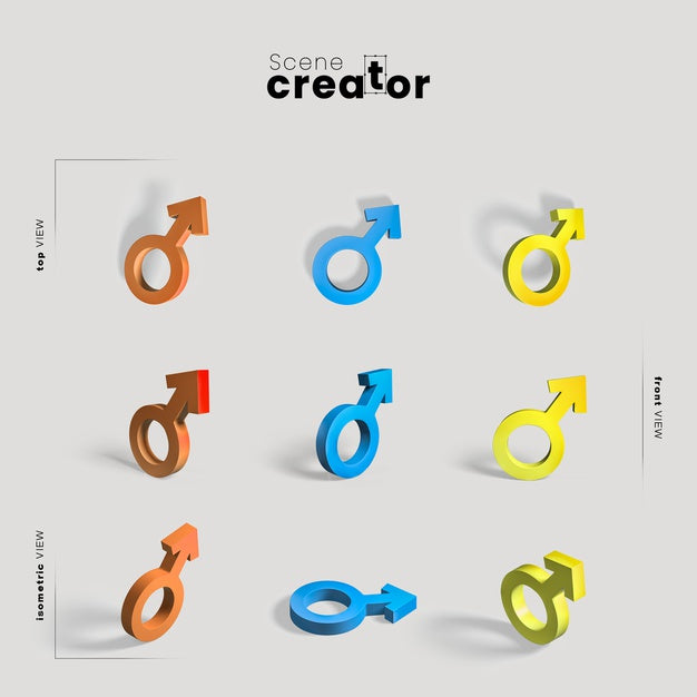 Random Gender Signs Free Gender Sign Scene Creator Psd – DreamBundles