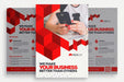 Free Geometric Business Brochure Psd