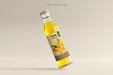 Free Glass Beverage Bottle Mockup Psd