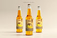 Free Glass Beverage Bottles Mockup Psd