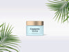 Free Glass Cosmetic Jar Mockup
