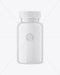 Free Glossy Plastic Pills Bottle Mockup