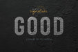Free Golden Logo Mockup On Grunge Concrete Wall Branding Sign Logo Mockup Front View Psd