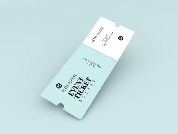 Free Grand Opening Event Ticket Mockup Psd – DreamBundles
