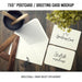 Free Greeting Card Mock Up Psd