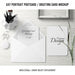 Free Greeting Card Mock Up Psd
