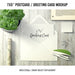 Free Greeting Card Mock Up Psd