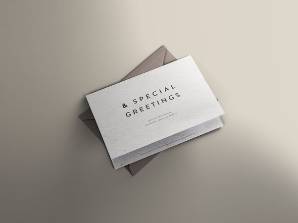 Free Greeting Card Mockup