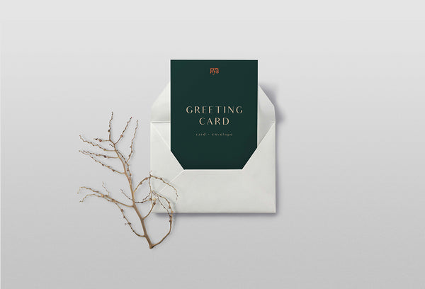 Free Greeting Card Mockup