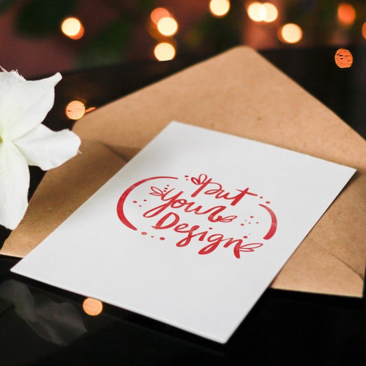 Free Greeting Cards Template Design Psd