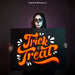 Free Halloween Mockup With Girl Holding Big Board Psd