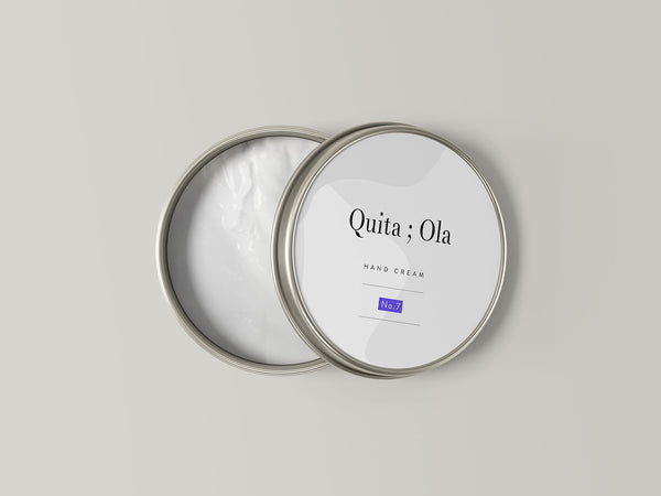 Free Hand Cream Jar Mockup