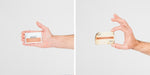 Free Hand Holding Business Card Mockup Psd