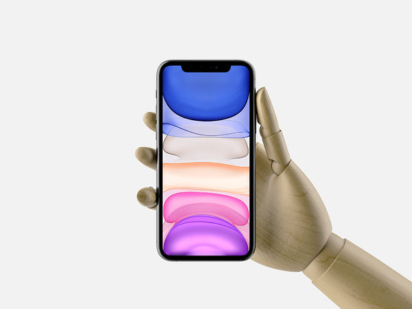 Free Hand Holding Iphone 11 Pro Max Mockup