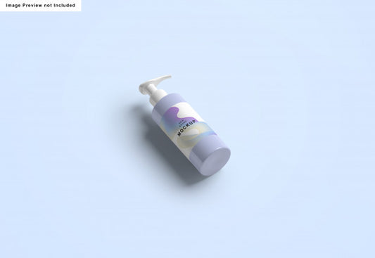 Free Hand Sanitizer Bottle Mockup Psd