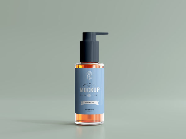 Free Hand Sanitizer Spray Mockup