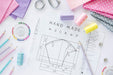 Free Handmade Sewed Drawing Design Psd