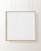 Free Hanging Wooden Poster Frame Mockup