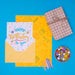 Free Happy Birthday Mock-Up Gift With Cake Candles Psd