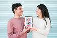 Free Happy Couple Concept Mock-Up Psd