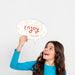 Free Happy Girl Entertainment Concept Mock-Up Psd