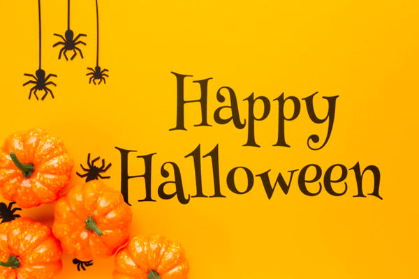 Free Happy Halloween Day And Autumn View Psd