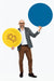 Free Happy Rich Man Holding Money
