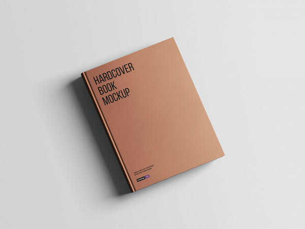 Free Hardcover A4 Book Mockup