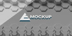 Free Hexagonal 3D Background Psd