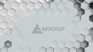 Free Hexagonal 3D Background Psd