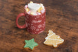 Free High Angle Delicious Beverage And Cookies Psd