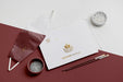 Free High Angle Of Minimalistic Carnival Invitation With Beads And Face Mask Psd