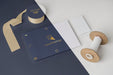 Free High Angle Of Minimalistic Carnival Invitation With Tape Psd
