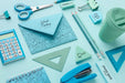 Free High Angle Of School Supplies Collection Mock-Up Psd