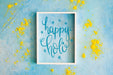 Free Holi Festival Mockup With Frame Psd