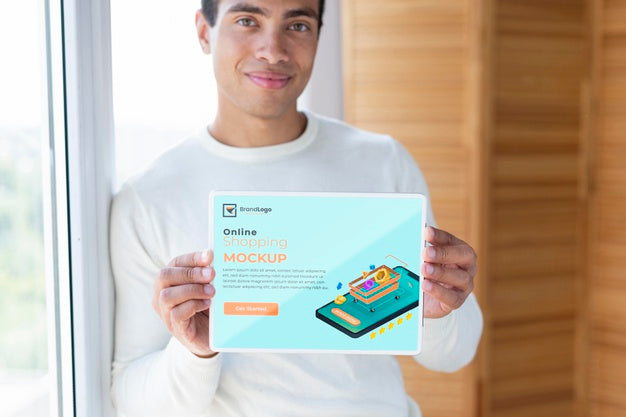 Free Home Lifestyle Concept Mock-Up Psd