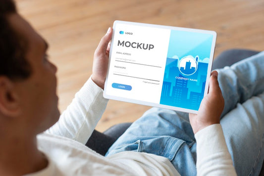 Free Home Lifestyle Concept Mock-Up Psd