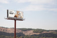 Free Huge Billboard Mockup On Blue Sky Background Psd