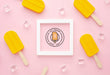 Free Ice Cream Concept Mock-Up Psd