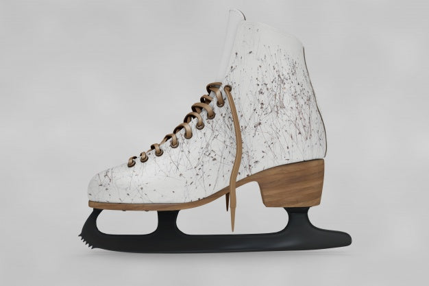 Free Ice Skates Mockup Psd