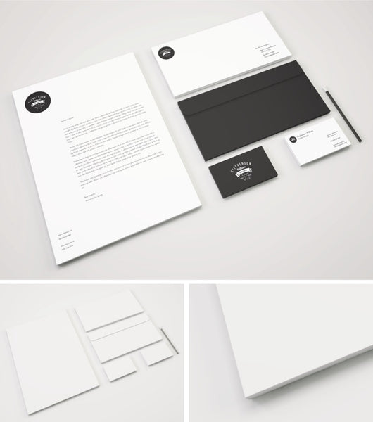 Free Identity Branding Stationery Psd Mockup