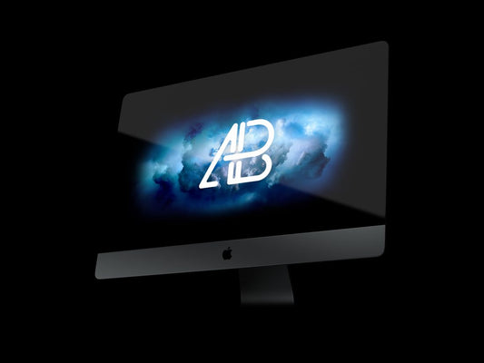 Free Imac Pro Psd Mockup Vol.3