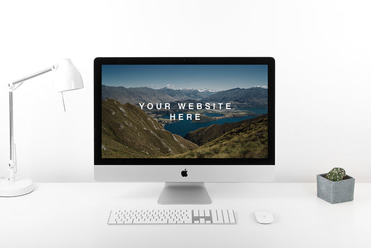 Free Imac Psd Mockup