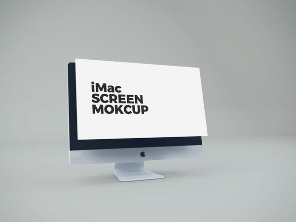 Free Imac Screen Mockup