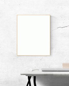 Free Indoor Photo Frame Mockup Psd Template